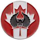 canada journey riding club lapel pin