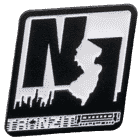 nj tranzit underground band lapel pin