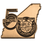 50 years city of suffolk virginia lapel pin