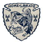 cowboy fresh home of the brave patch