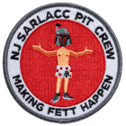 nj sarlacc pit crew patch