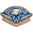 wheels through time maggie valley north carolina lapel pin