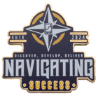 contemporary services corporation navigating success 2024 lapel pin