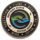 nextera energy wind solar cx bess t line substation challenge coin front