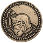 501st legion vaders first italica challenge coin back