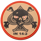 chapter 14-2 combat veterans motorcycle association pvc patch