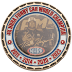 4x nhra funny car world champion drag racing challenge coin 1
