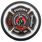 morrisville fire station 4 0077 challenge coin 1