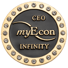 myecon inc personal financial success ceo lapel pin