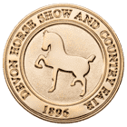 devon horse show and country fair 1896 lapel pin
