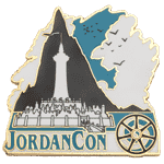 jordancon fantasy science fiction convention lapel pin