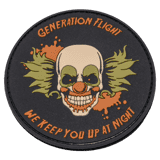 generation flight we keep you up at night pvc patch