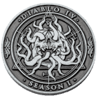 blizzard entertainment diablo iv challenge coin 2
