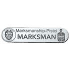 metropolitan police institute marksmanship pistol diestruck lapel pin