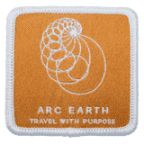 arc earth travel with purpose patch