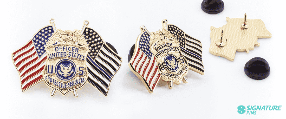 Soft Enamel lapel pin pricing by signature pins