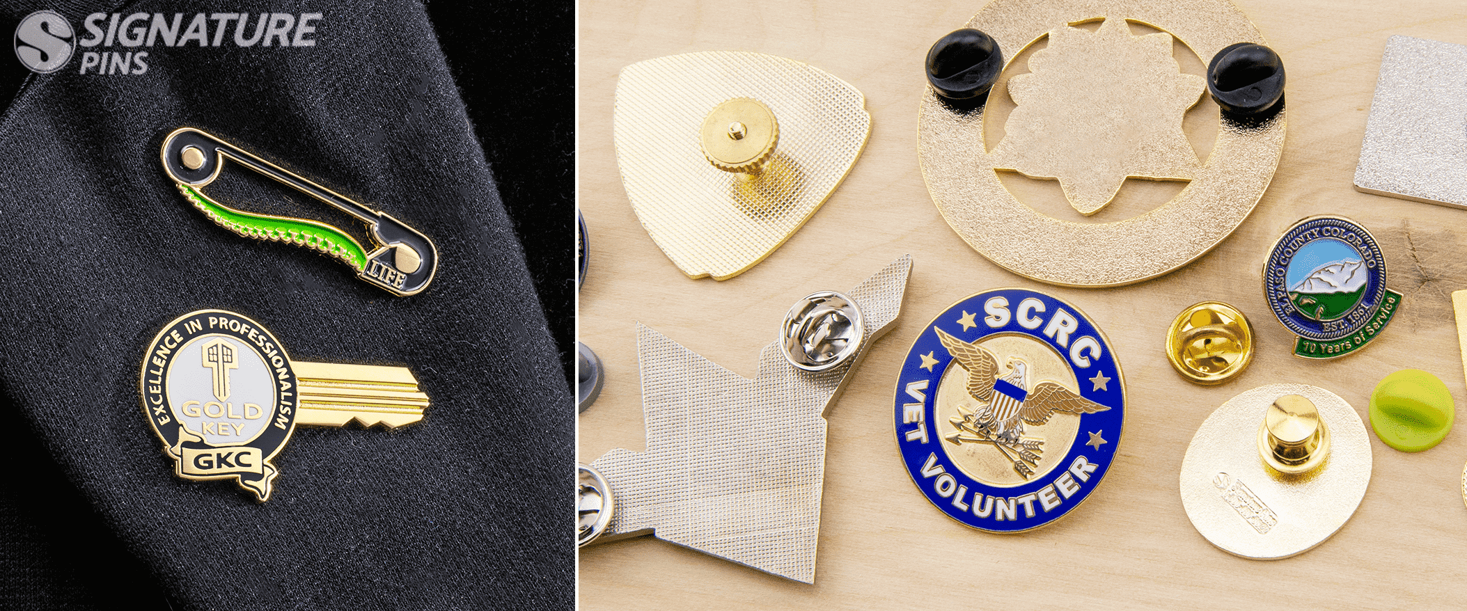 What is a lapel pin - Signature Pins