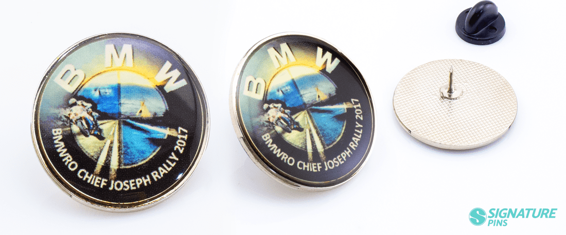 Offset Printed Lapel Pin Pricing by Signature Pins