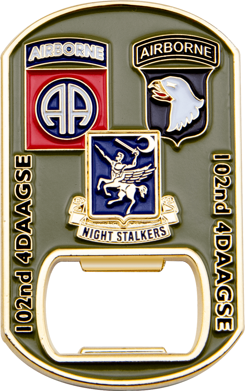 Dog Tag Challenge Coins Signature Coins