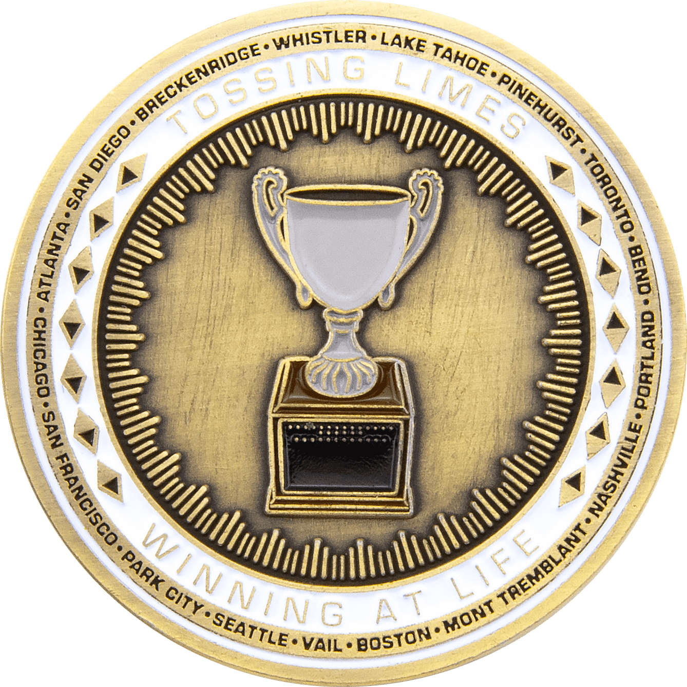 Golf Ball Marker Signature Coins