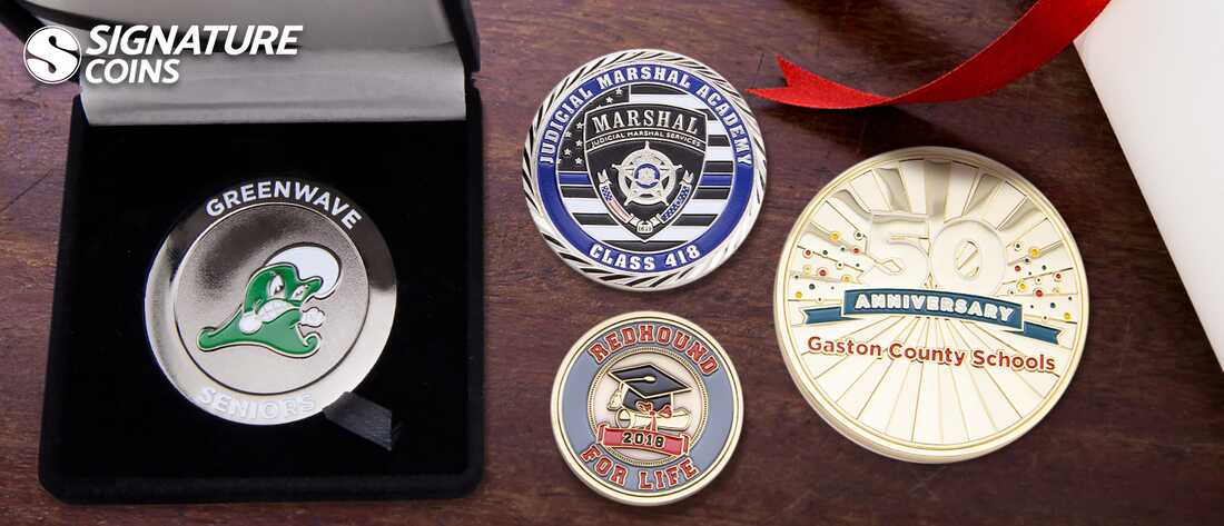 signatureocins-Commemorative-graduation-challengecoins