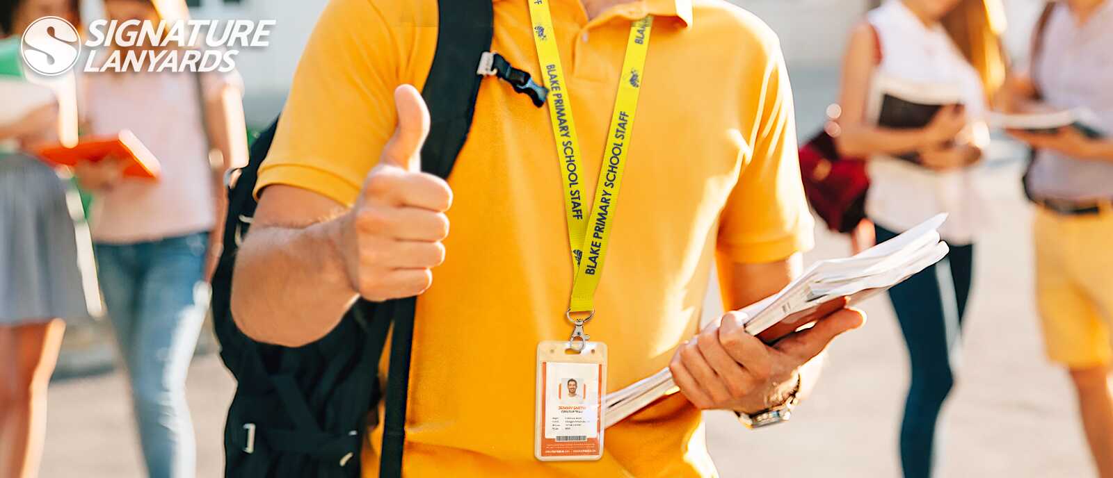 School Lanyard Signature Lanyards