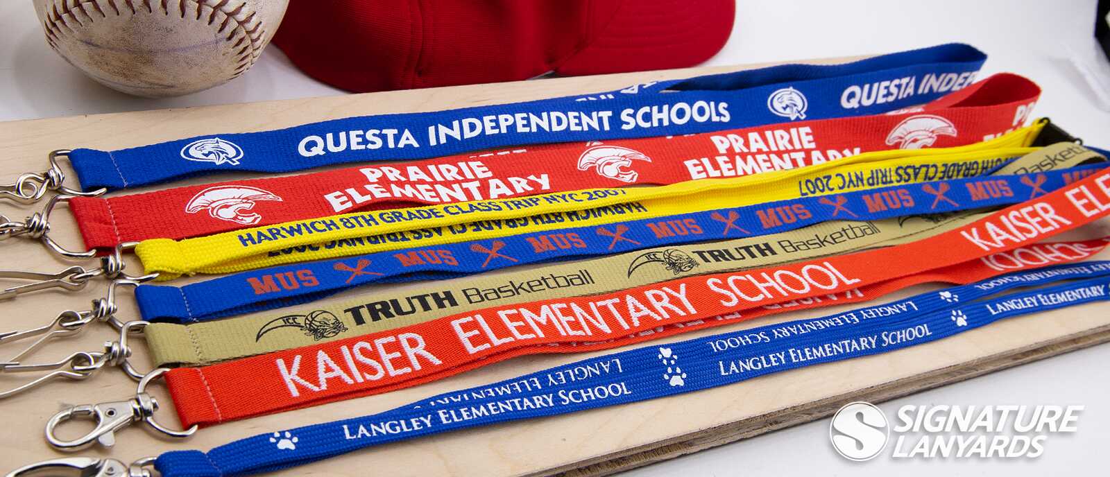 School Lanyard Signature Lanyards