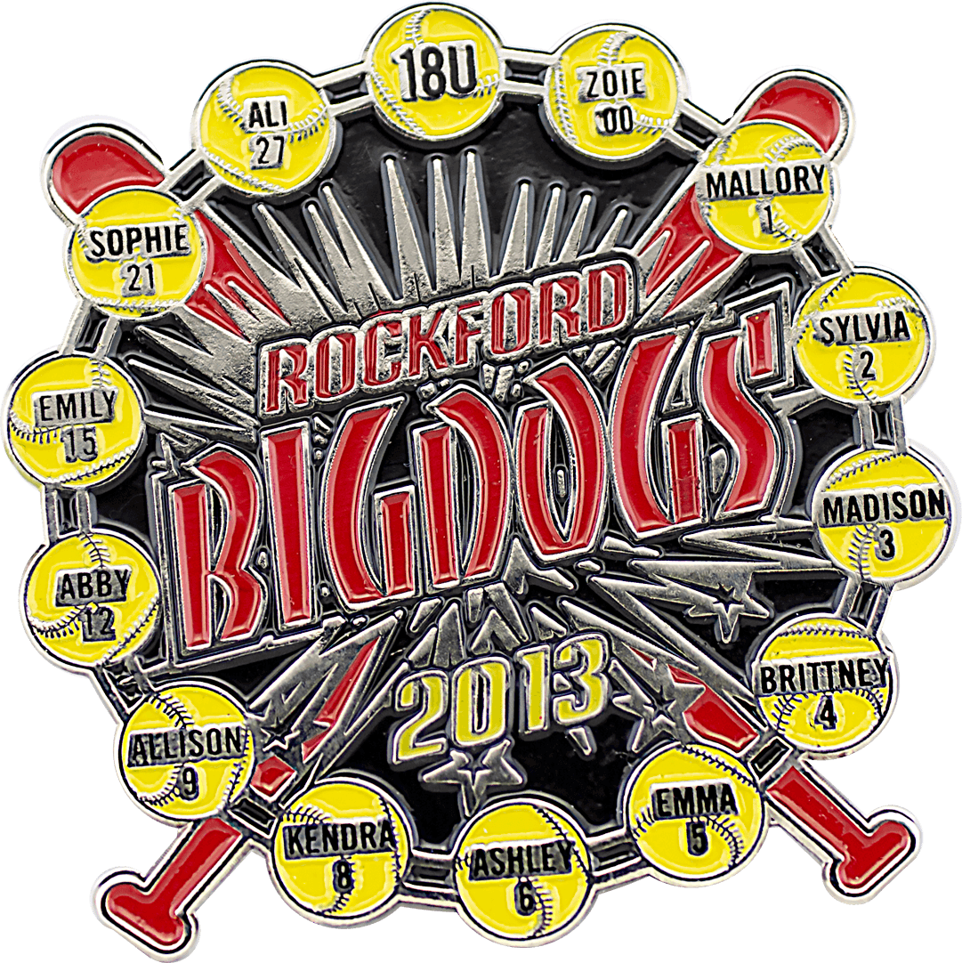 Custom Baseball Trading Pins Signature Pins