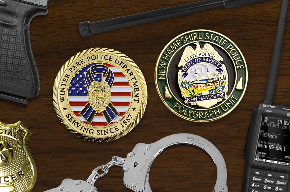 Police Challenge Coins