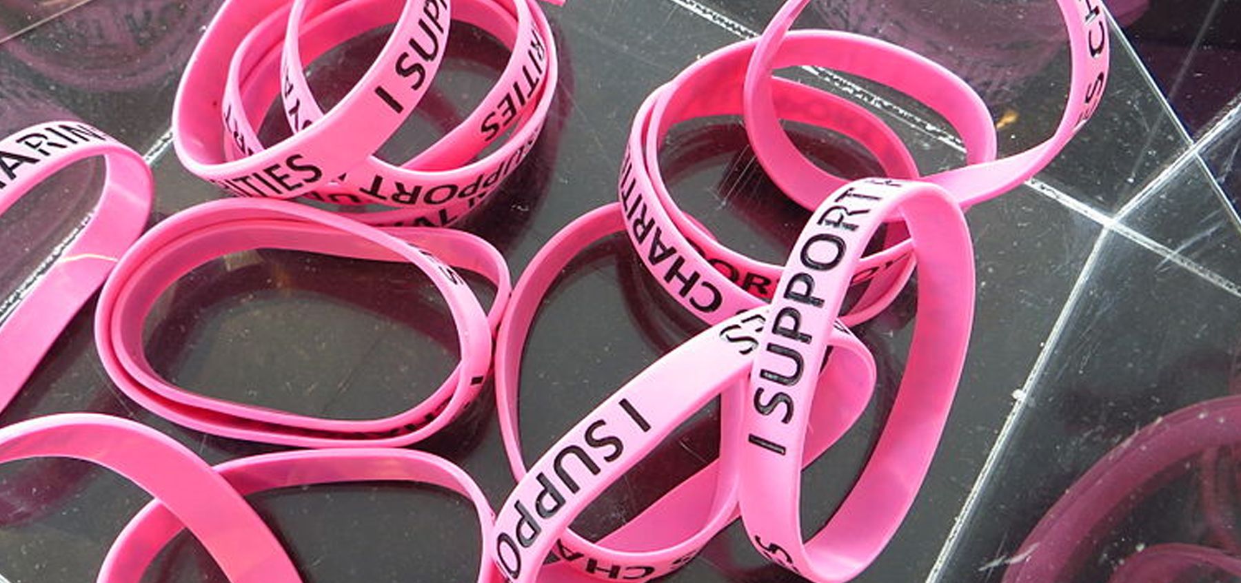 Custom Awareness Wristbands Signature Pins