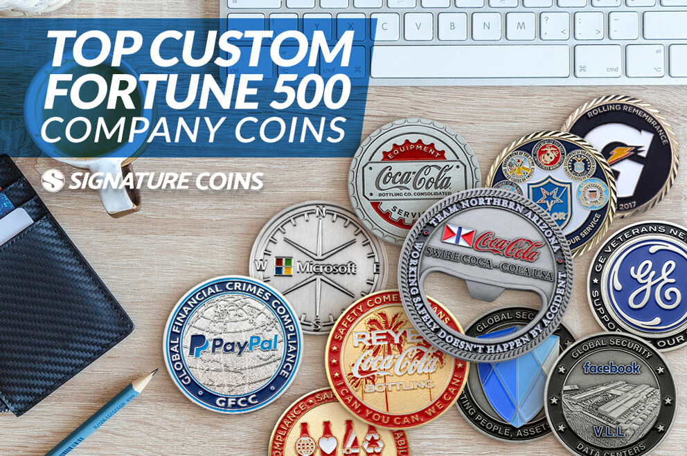 Custom Fortune 500 Company Coins