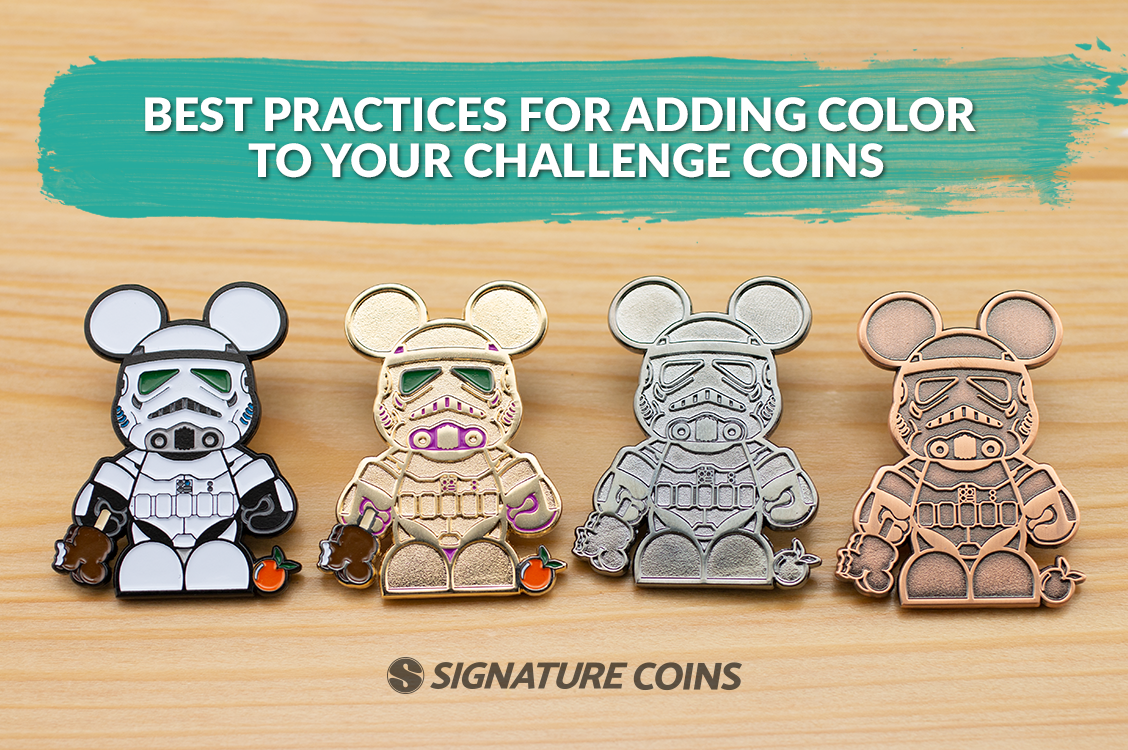 Best Practices for Adding Color to Your Challenge Coins