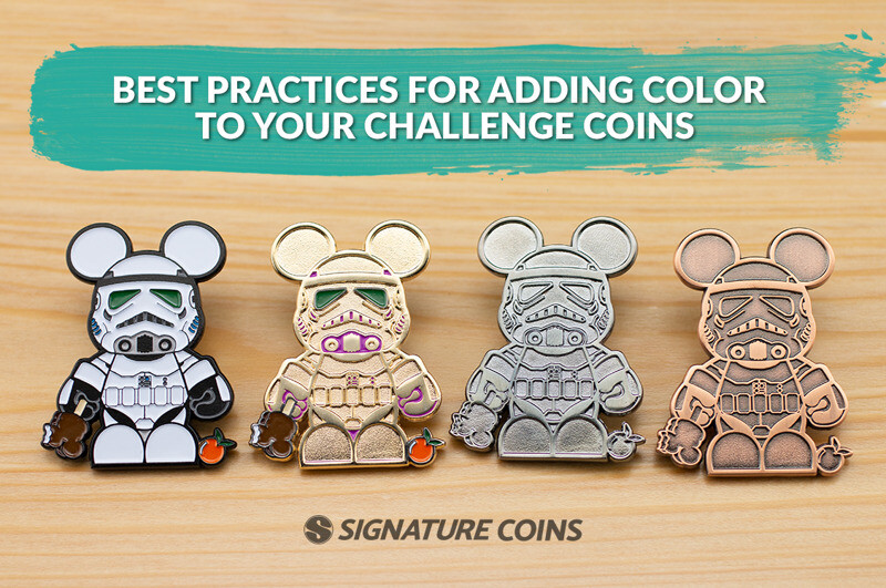 Best Practices for Adding Color to Your Challenge Coins