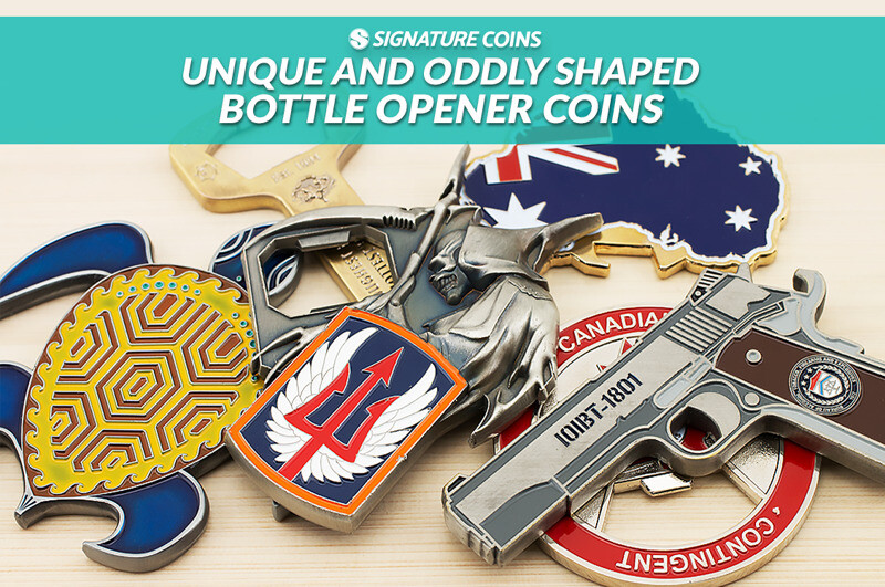 Unique and Oddly Shaped Bottle Opener Coins