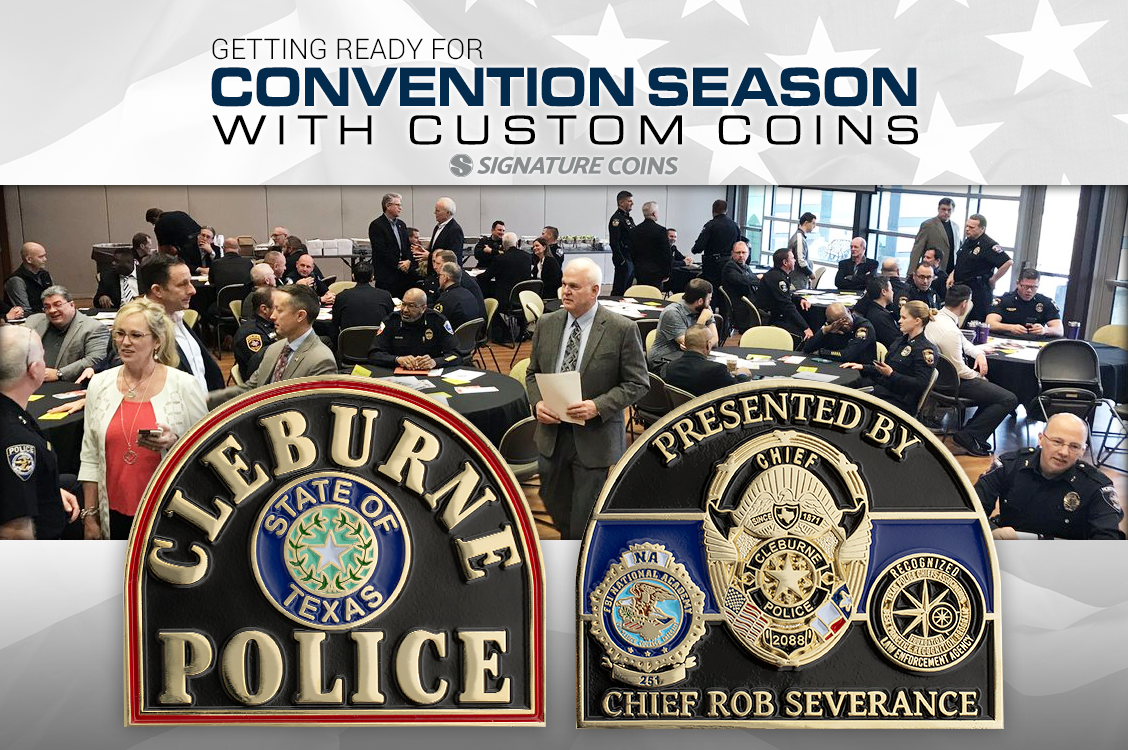 Getting Ready For Convention Season With Custom Coins