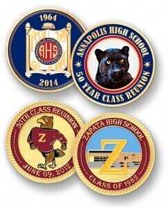 Promote Your Class Reunion with Custom Challenge Coins