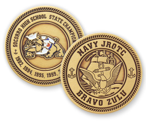 Custom School Challenge Coins Present a New Way to Show Academic Pride