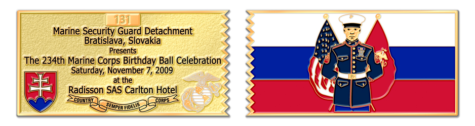 Challenge Coins Act As Tickets For Military Balls