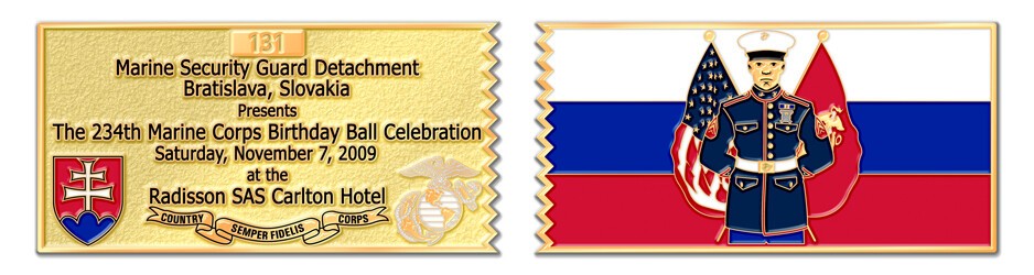 Challenge Coins Act As Tickets For Military Balls