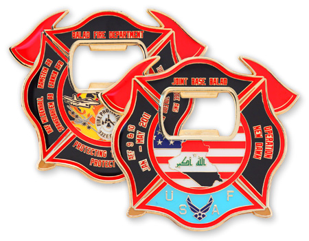 Challenge Coin Bottle Openers Combine Convenience with Tradition