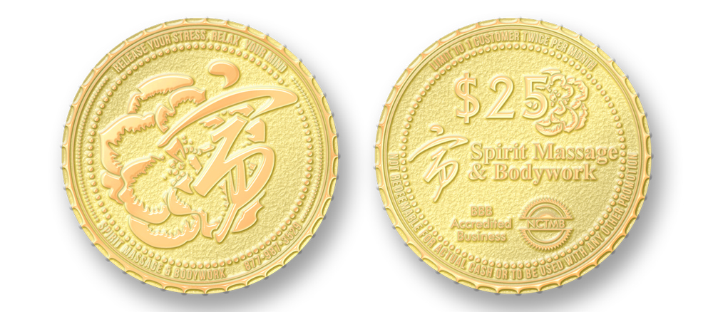 Custom Challenge Coins as Giveaway Items with a Purchase