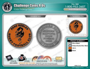 Celebrate the Tradition of a Sports Team with a Custom Challenge Coin