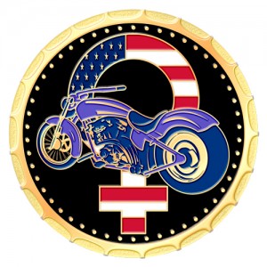 Women’s Motorcycle Month Custom Challenge Coins