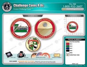 Create Custom Challenge Coins for Golf Month in August