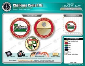 Create Custom Challenge Coins for Golf Month in August