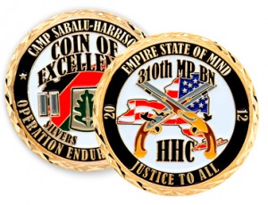 Custom Challenge Coins Help Establish “Home Base Pride”