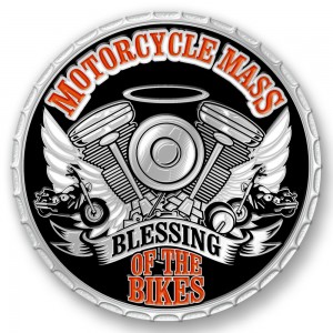 Motorcycle Mass and Blessing of the Bikes Day Challenge Coins