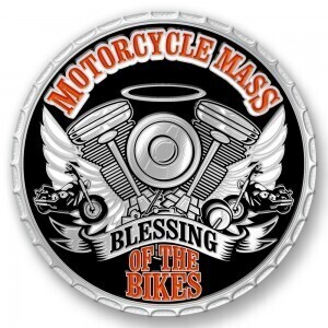 Motorcycle Mass and Blessing of the Bikes Day Challenge Coins