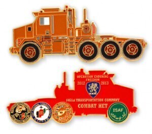 Cut-to-Shape Challenge Coins Make a Great Impact When Large Sized