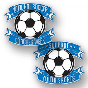 National Soccer Coaches of America Week Custom Challenge Coins